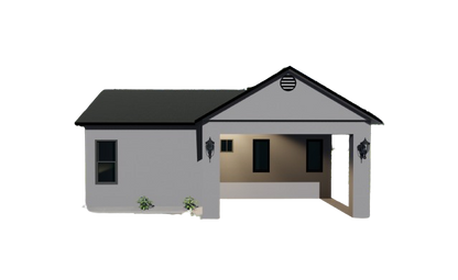Tiny Home Building Plans - 35'x18.5' with 650sqft Living Space