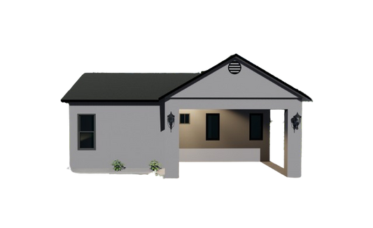 Tiny Home Building Plans - 35'x18.5' with 650sqft Living Space