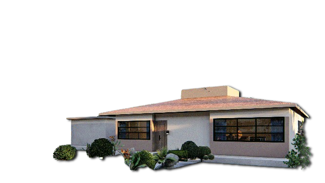 Home Plans - 1100 SqFt, 2 Bedrooms, Carport, Floor Plan & Building Details
