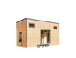 Comprehensive Building Plans for 25' x 7'4" Tiny Mobile Home - 233sqft Living Space