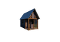 Wood Construction Tiny Home Building Plans - 8' x 10' - 80sqft