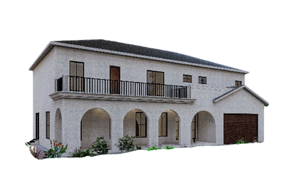 Two-Story 6 Bedroom House Plan – 56x37’ – Includes Floor Plans, Roof Plan, Elevations, & Schedules – Ideal for Your Future Home