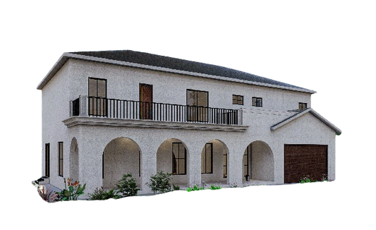 Two-Story 6 Bedroom House Plan – 56x37’ – Includes Floor Plans, Roof Plan, Elevations, & Schedules – Ideal for Your Future Home