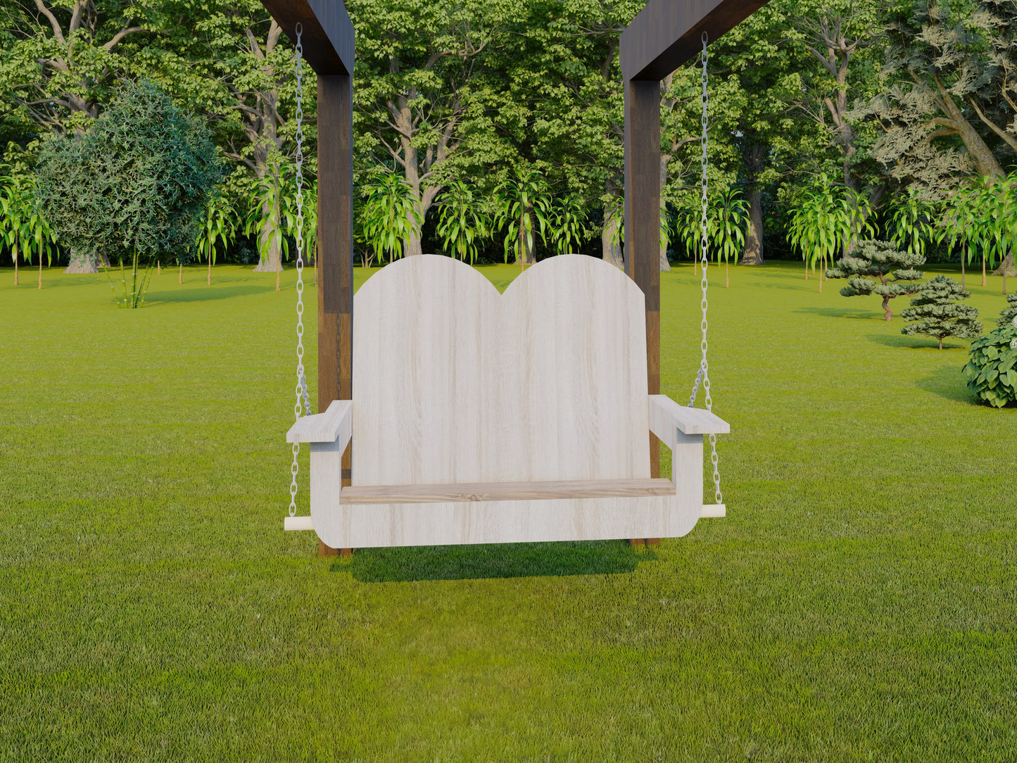 Woodworking Plans for Porch Swing Bench – Detailed Instructions, Tools, Shopping List, and 3D Steps