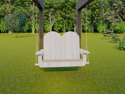 Woodworking Plans for Porch Swing Bench – Detailed Instructions, Tools, Shopping List, and 3D Steps