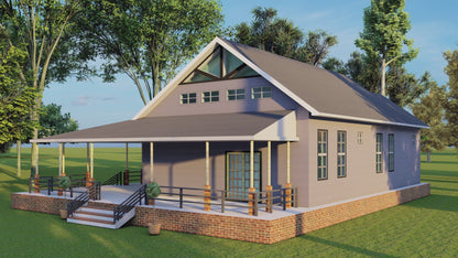 Building Plans - 3-Bedroom – Floor Plan, Electrical, Roof, Foundation & Construction Details